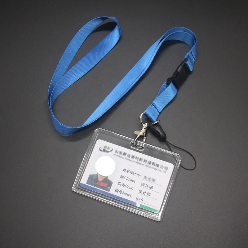 Wholesale Promotional Custom Nylon Lanyards with Logo Neck Strap Phone Lanyard with ID Card Holder Sublimation Polyester Lanyard