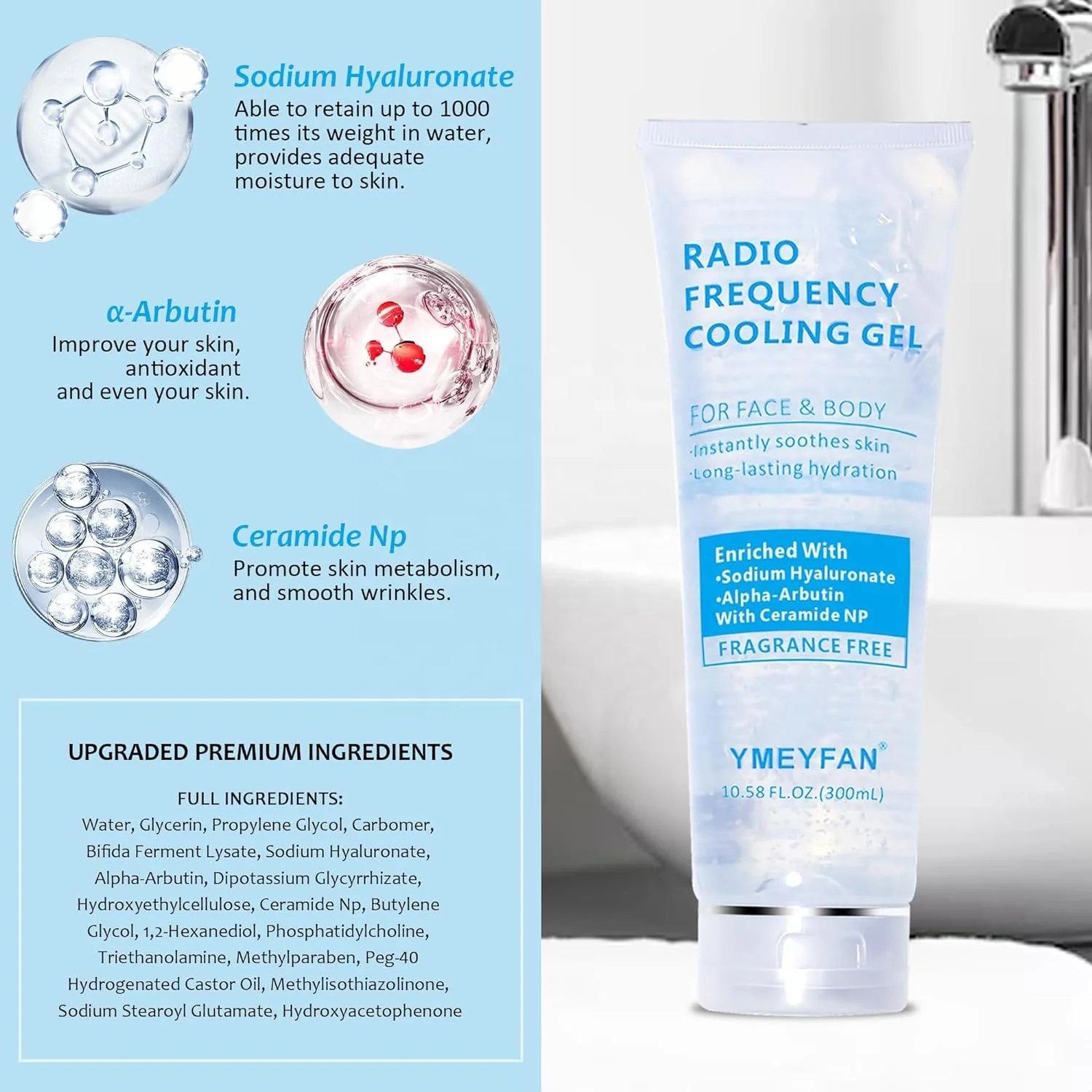 3PCS Free Shipping Conductive Gel for Microcurrent Laser Hair Removal RF Facial Body Cooling Gel Radio Frequency Gel Wholesale