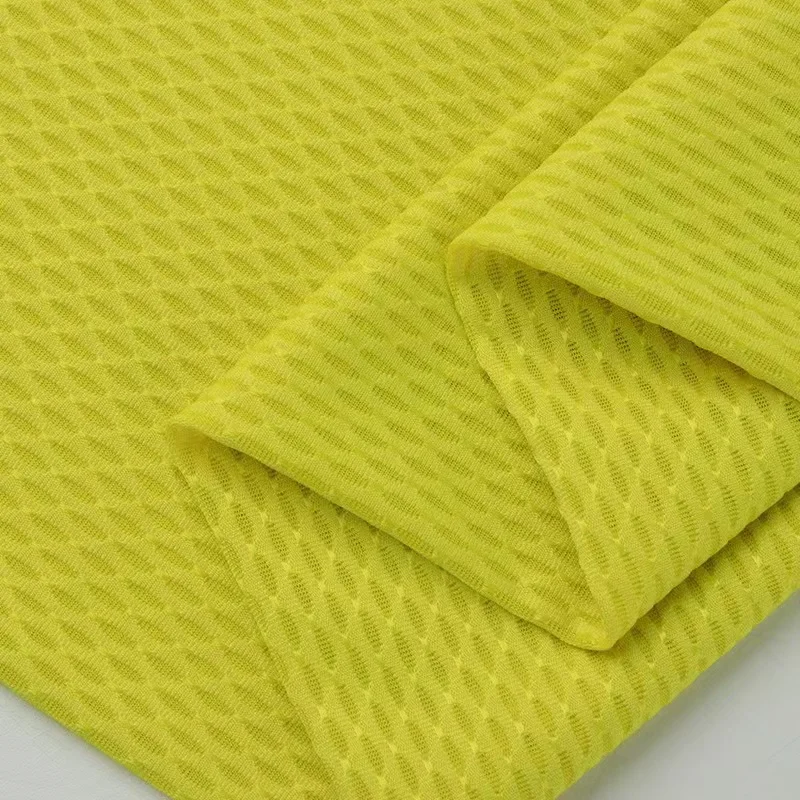 China Manufacturer Breathable Drifit Fabric Sportswear 100% Polyester Jacquard Breathable Jersey Fabric For Team Uniform
