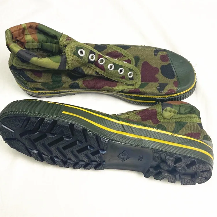 Cheap Breathable Canvas Work Shoes for Spring & Autumn Non-slip & Wear-resistant Rubber Sole Security Training Boots for Summer