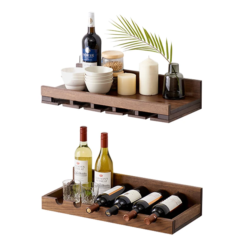 
Cup holder wine rack Glass Holder Funny Bottle Cup Candle Homemade Wine Rack Wood Wine Bottle Holder 