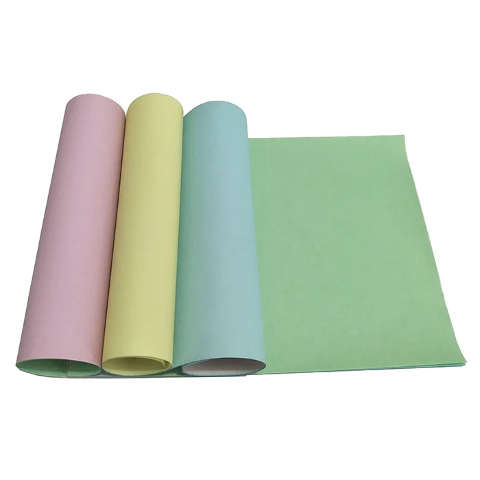 Printing Carbonless Paper in China CF pink yellow