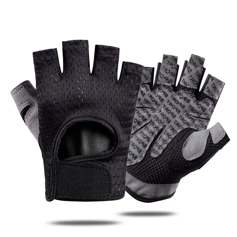 Half Finger Workout Gym Fitness Weight Lifting Gloves For Men Women