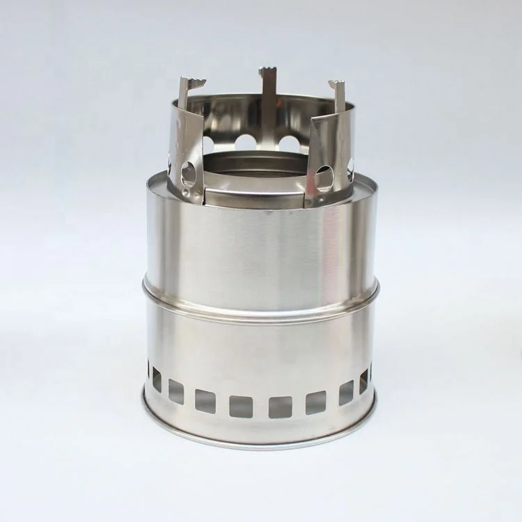 Polar Everest Fire Pit Camping Stove Smokeless Outdoor Garden Portable Assembled Table Top Wood Burning Alcohol Gas Stove