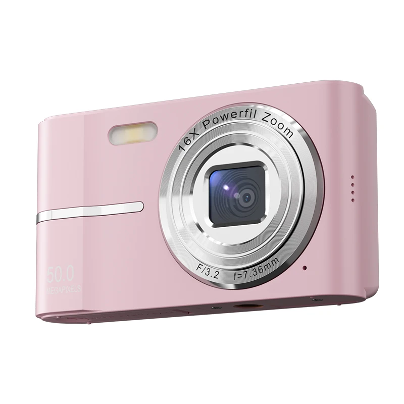 M03 обновленный цифровой фотоаппарат с автофокусом 50MP FHD 1080P компактная камера для детей с 16-кратным увеличением и защитой от встряхивания