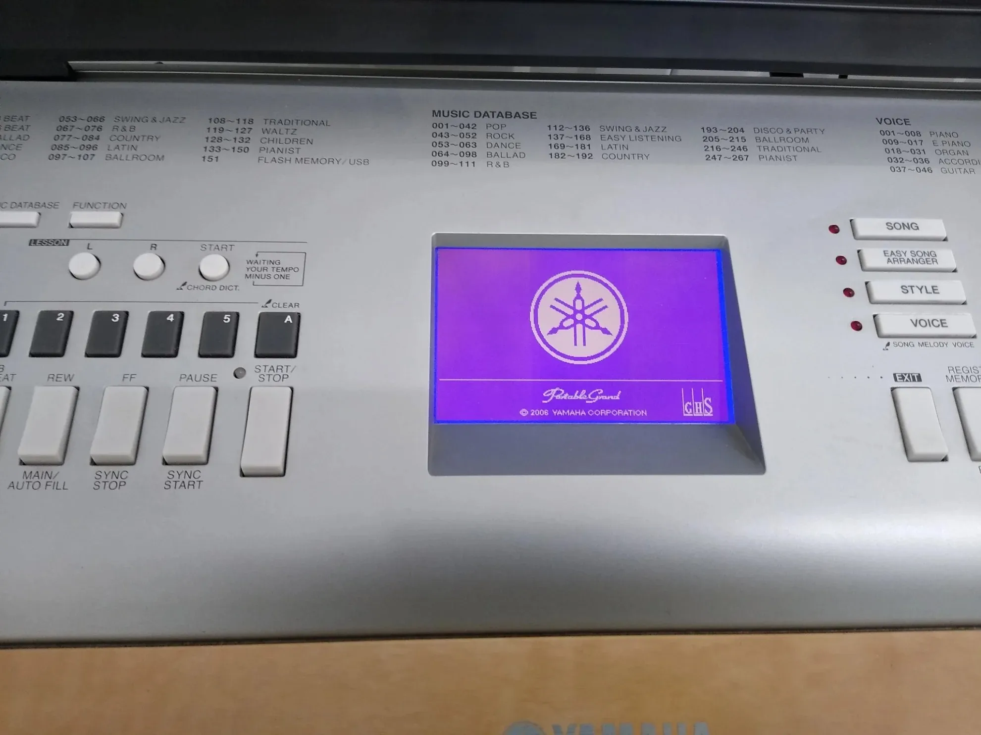 DGX620 YAMAHAs refurbished portable high-end playing Electronic keyboard digital grand piano