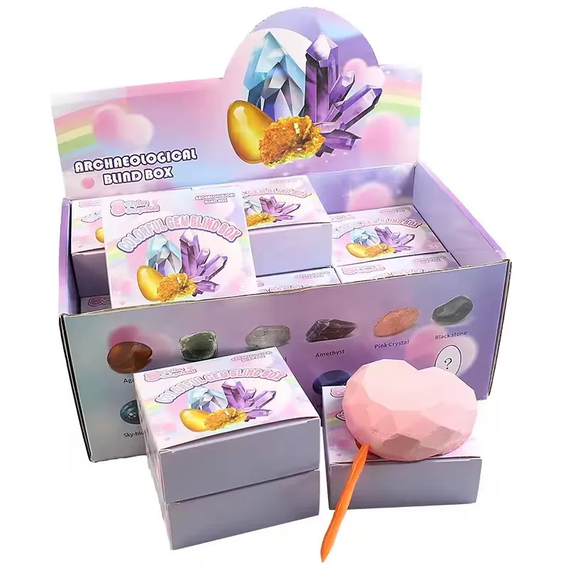 Factory Direct Other Educational Archaeology Toys Lille Tail Mermaid Model Craft Stem toy Dig Kit Excavation Kit