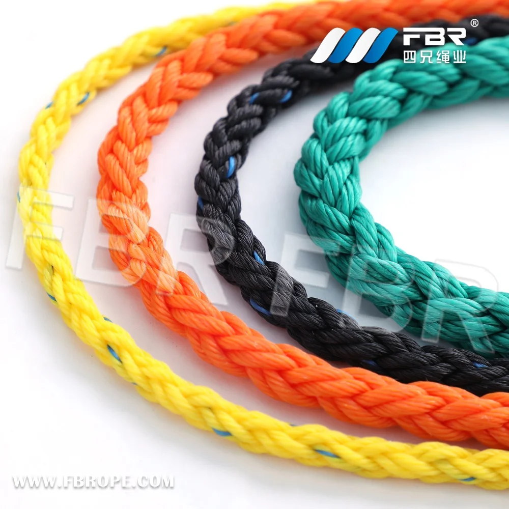 FBR Rope 48MM 8 Strands POLYPROPYLENE Mooring Hawser Ropes for Boats & Ships