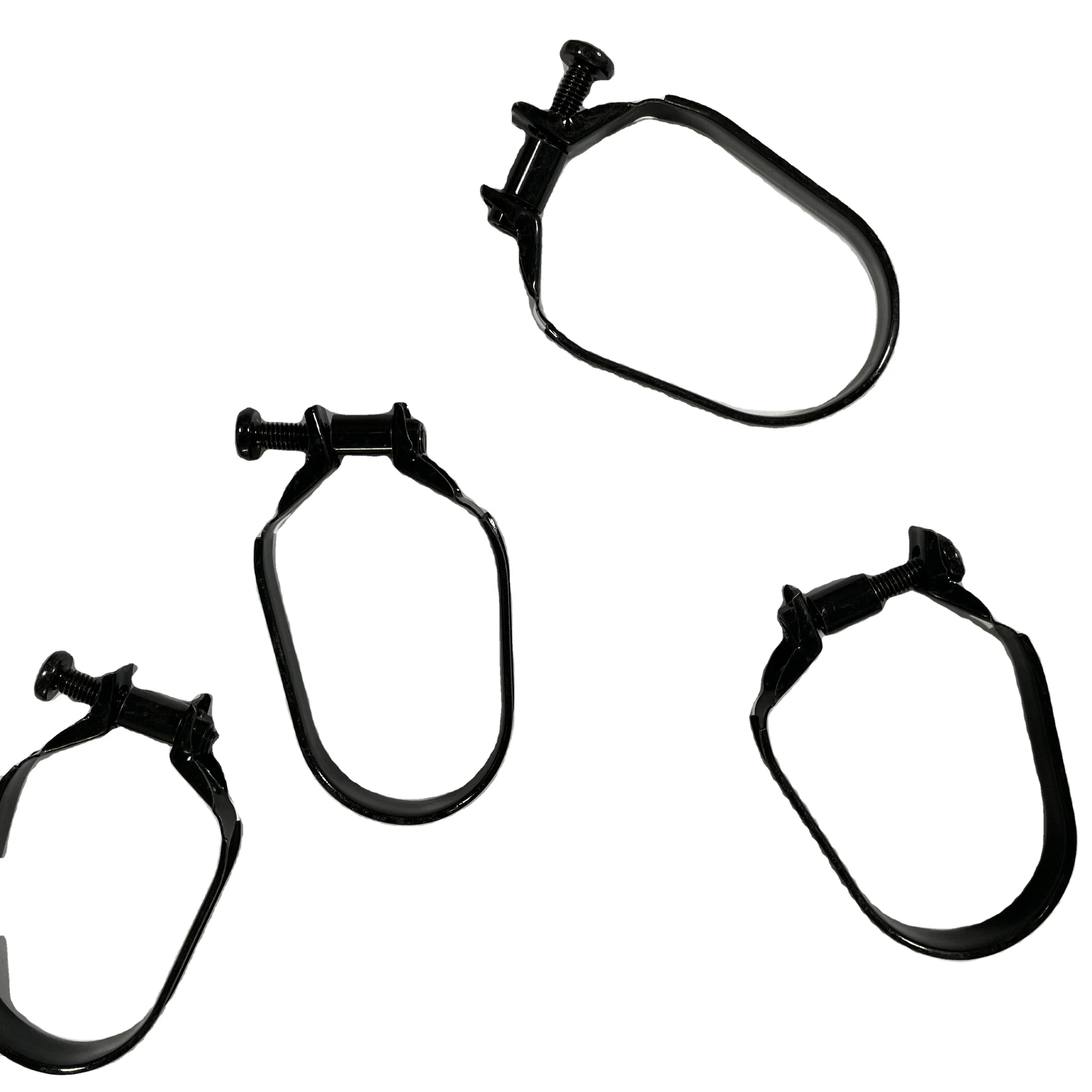 Oval Air Filter Hose Clamps for Car  Adjustable Hose Clamp Carb Joint Clamp for Vintage Motorcycle