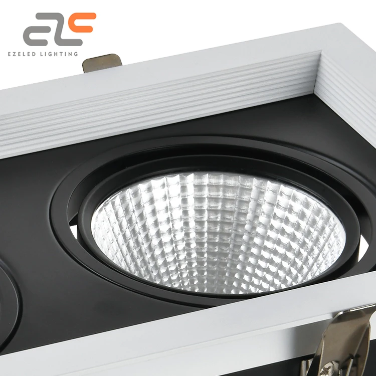 EZELED High Color Rendering 30W 60W 90W Indoor Restaurant Hotel Creative Dimmable Embedded Led Profile Spotlight