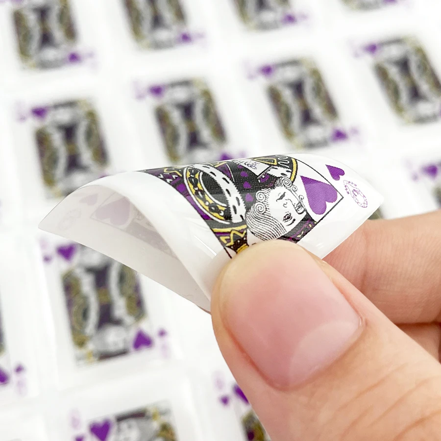 Custom printed high quality vinyl mounted 3d sign adhesive epoxy resin label stickers