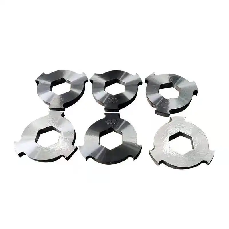 Mini Metal Double Shaft Cardboard Paper Shredder And Blades PLC