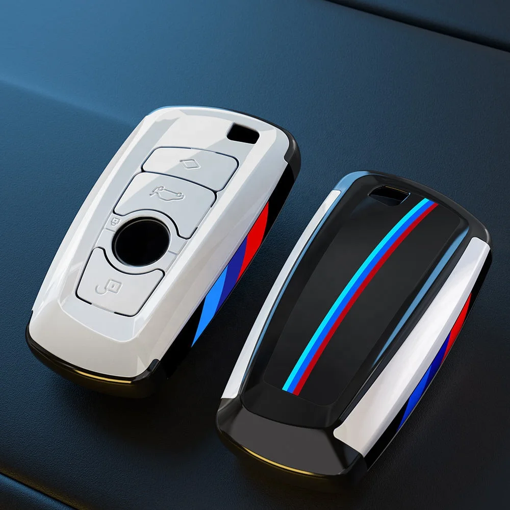 Factory Supply Remote Key Case Carbon Fiber Abs Car Key Cover For Bmw 1 3 5 7 Series X1 X3 X4 X5 F10 F15 F16 F20 F30 F18 F25 M3