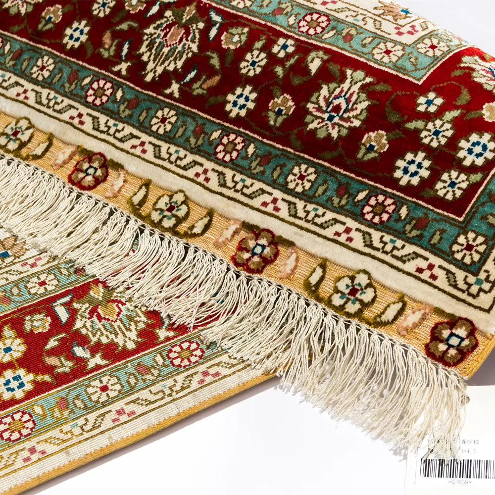 Chinese customized persian carpets and rugs henan silk carpet 3X4.5ft