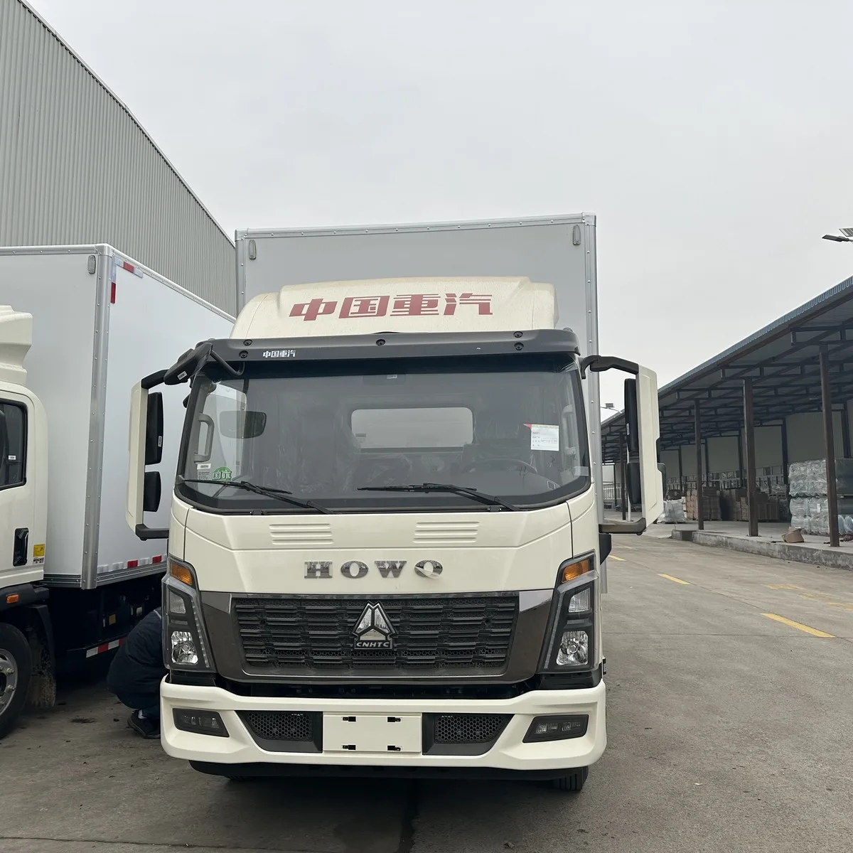 New HOWO Refrigerator Fridge Truck Food Storage Transport Sinotruk Sinotruck Light Truck Dump trucks