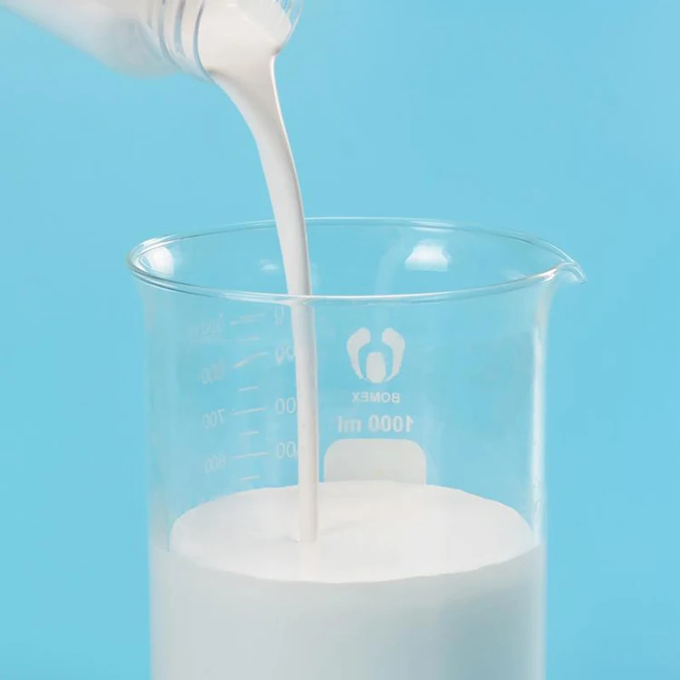 Waterborne Epoxy Floor Coating Milky White Uniform Fluid Water Based Cheap Wholesale Epoxy Resin