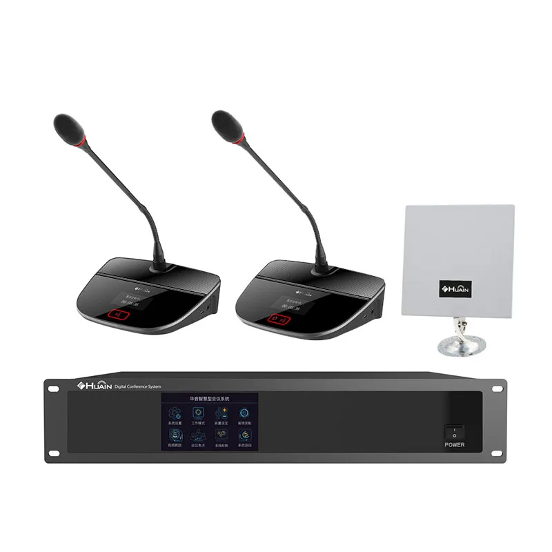 High quality 2.4G wireless Conference system rechargeable Chairman delegate mic