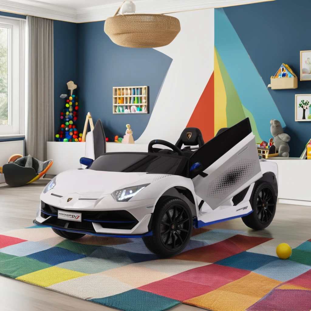 Hot Sale Kids Electric Police Car Toy High Quality Plastic Ride-on Car for Big Children Aged 11 Remote Controlled Cheap Price