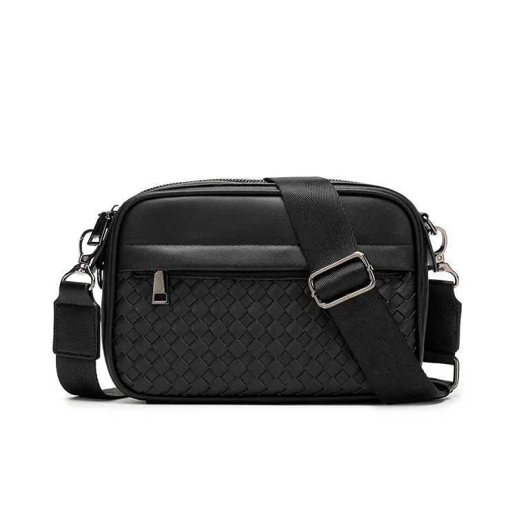 Newest Products Vintage Minimalist Crossbody Bag Men Leather Messenger Bag