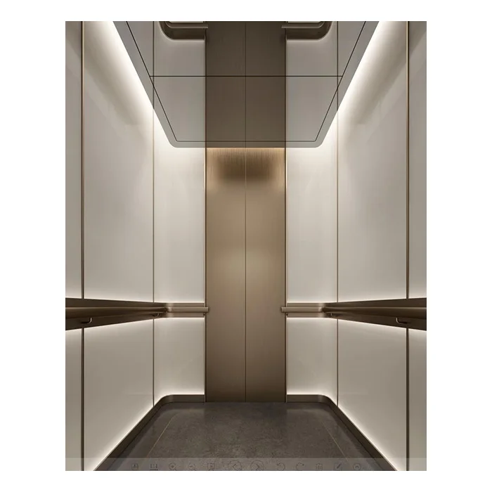 ZLE Machine Roomless Elevator Traction Type Elevator Passenger Elevator 1000kg