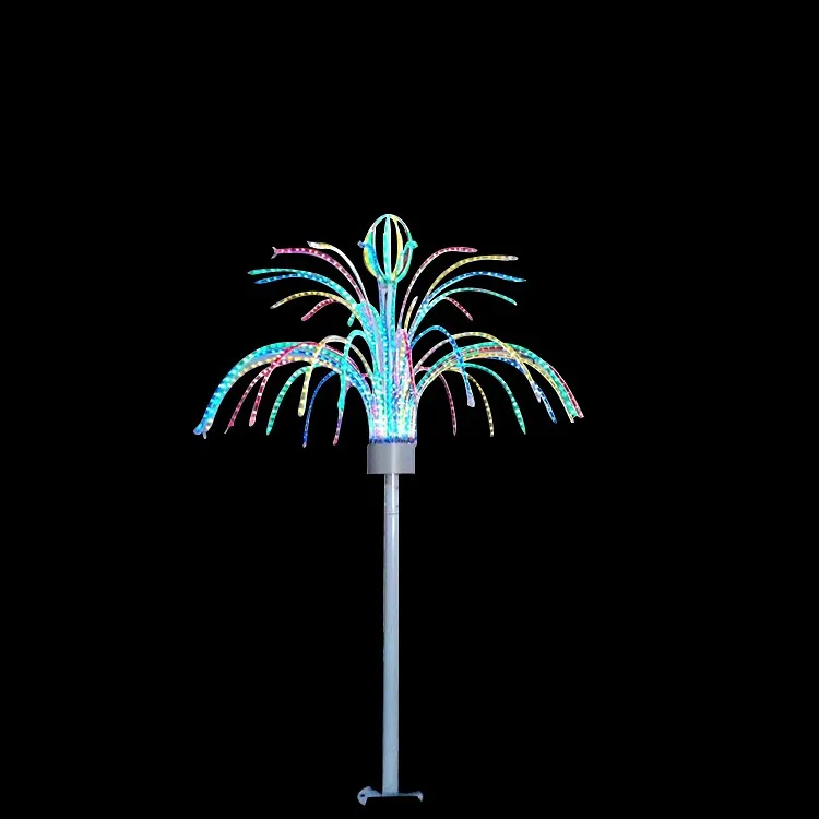 High Quality Christmas decorative supplies Led Outdoor Firework Tree Light