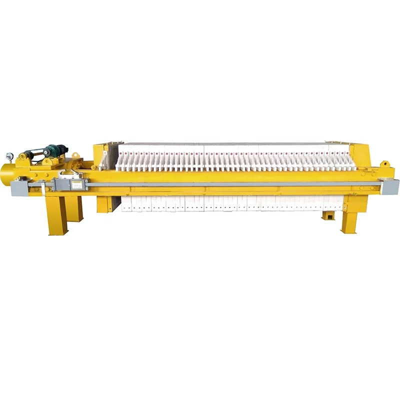 Large capacity automatic filter press hydraulic chamber filter press machine