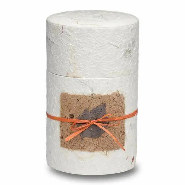 papier urne papier keepsake urns Biodegradable ash tube Cardboard Cremation Urn oval egg shaped Scattering Tube