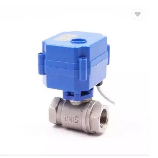 12v dc motor mini electrical actuator ball valve 3 inches motorized type electric 2 way ball valves