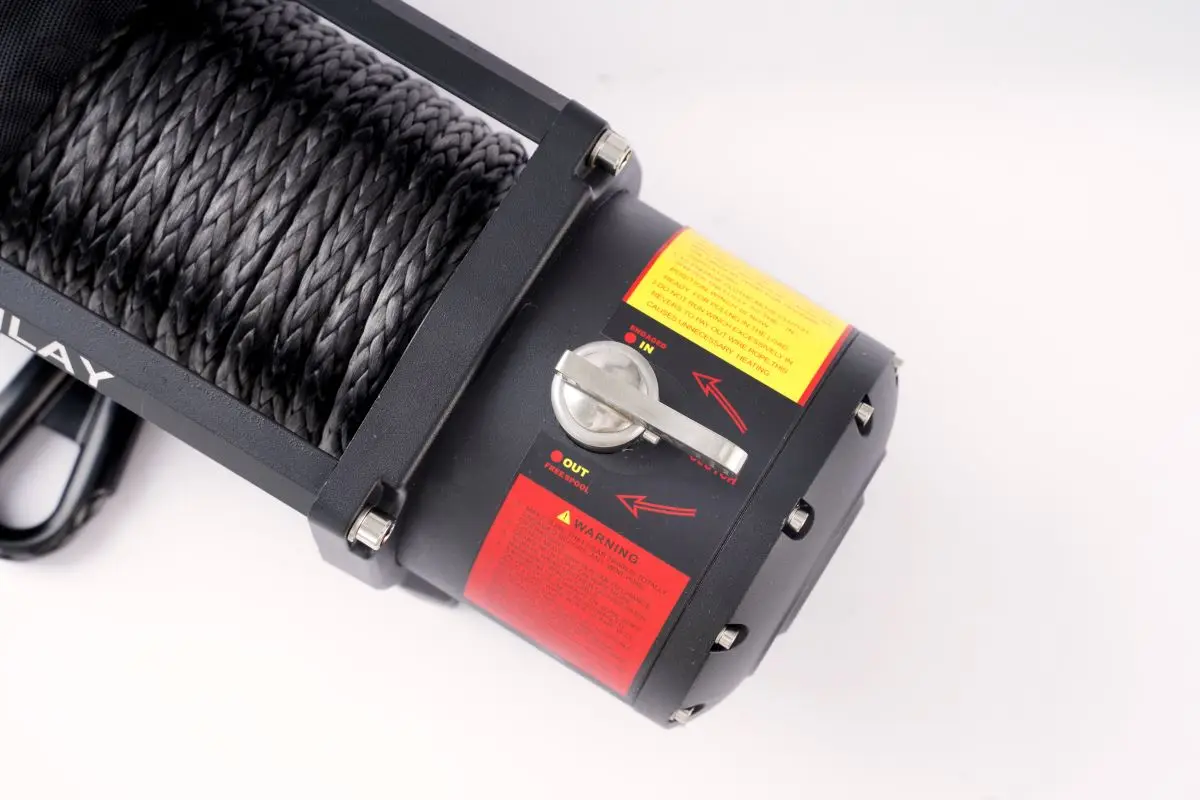 STEINLAY 15000lbs Universal Car Winch 4x4 Offroad Accessories Synthetic Rope Electric Winch