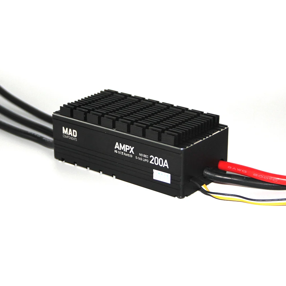 MAD AMPX 200A ESC 5-14S Multirotor Remote Control 200 Amp Drone Speed Controller ESC for drone motor
