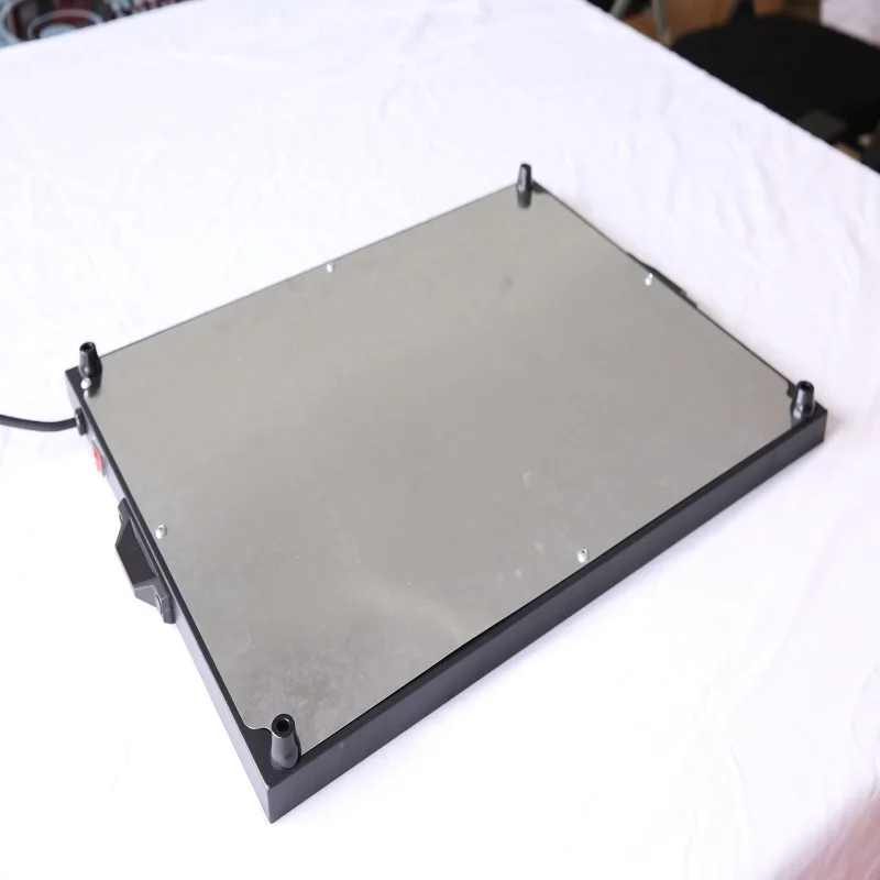 220V Black Metal Heating Board Food Warming Mats With Israel Plug