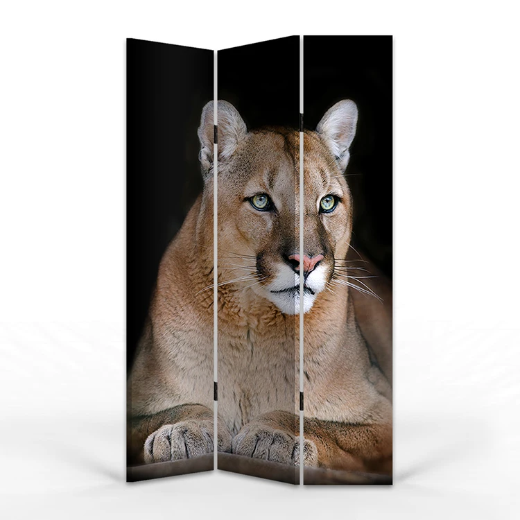 Screen Art Retro Porch Living Room Mobile Folding Custom Furniture Room Partition Wall Divider