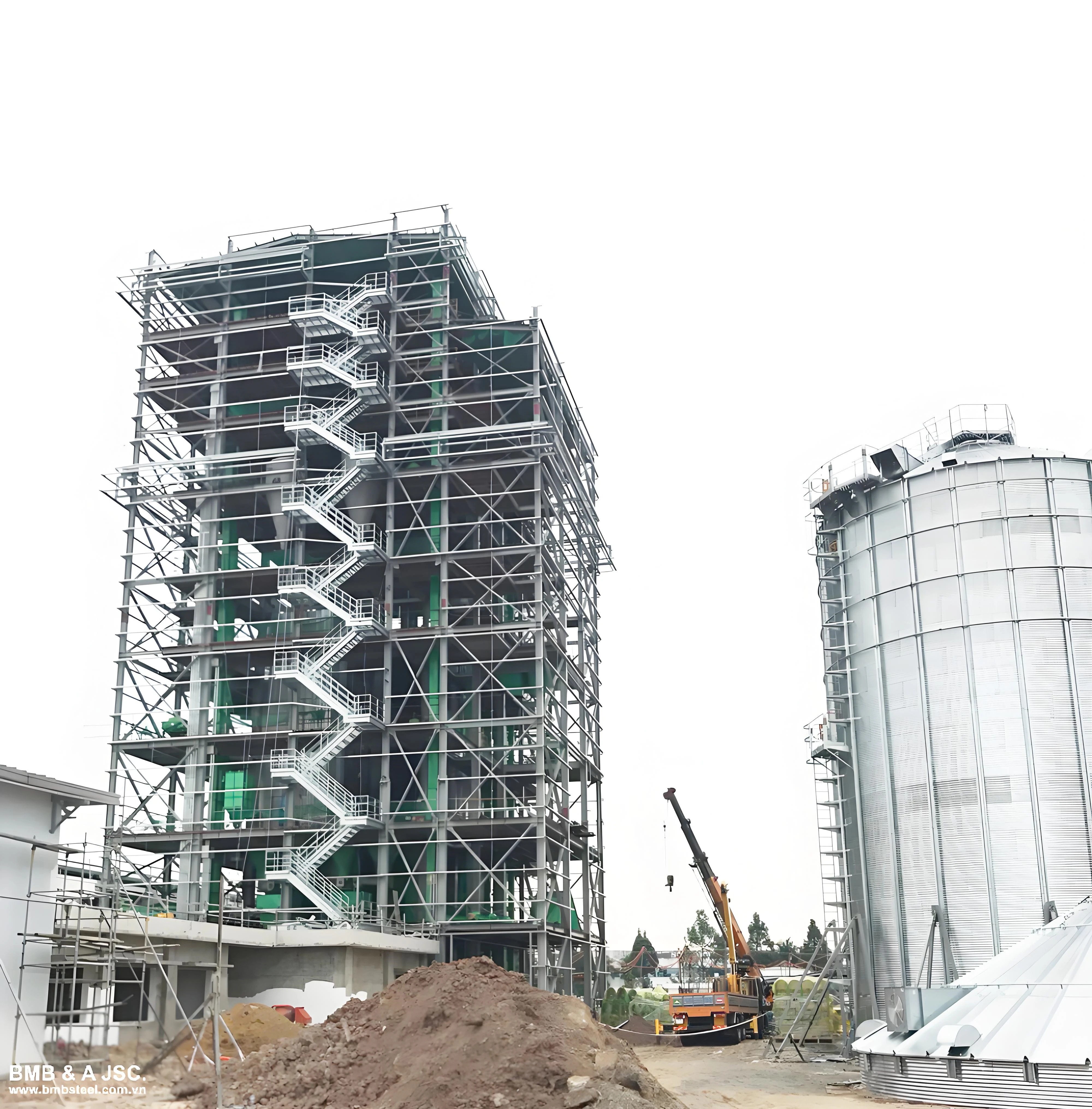 Multi-Storey Steel Structure Equipment Platform Building /Prefabricated House Sold By Cost Price Unlimited Size