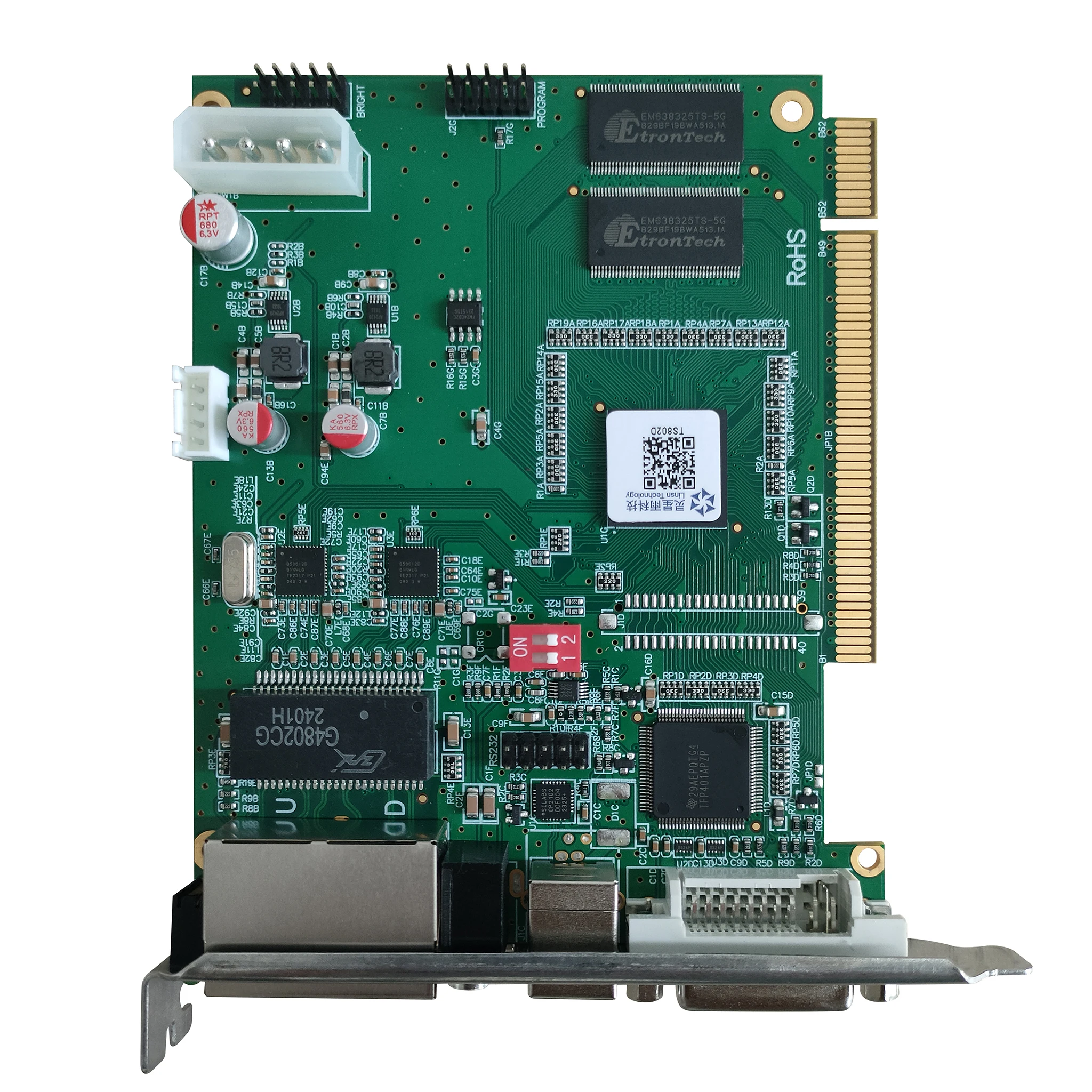 Linsn TS802D sending card Controller rgb Led Display Controller Linsn brand indoor outdoor Led screen controller card