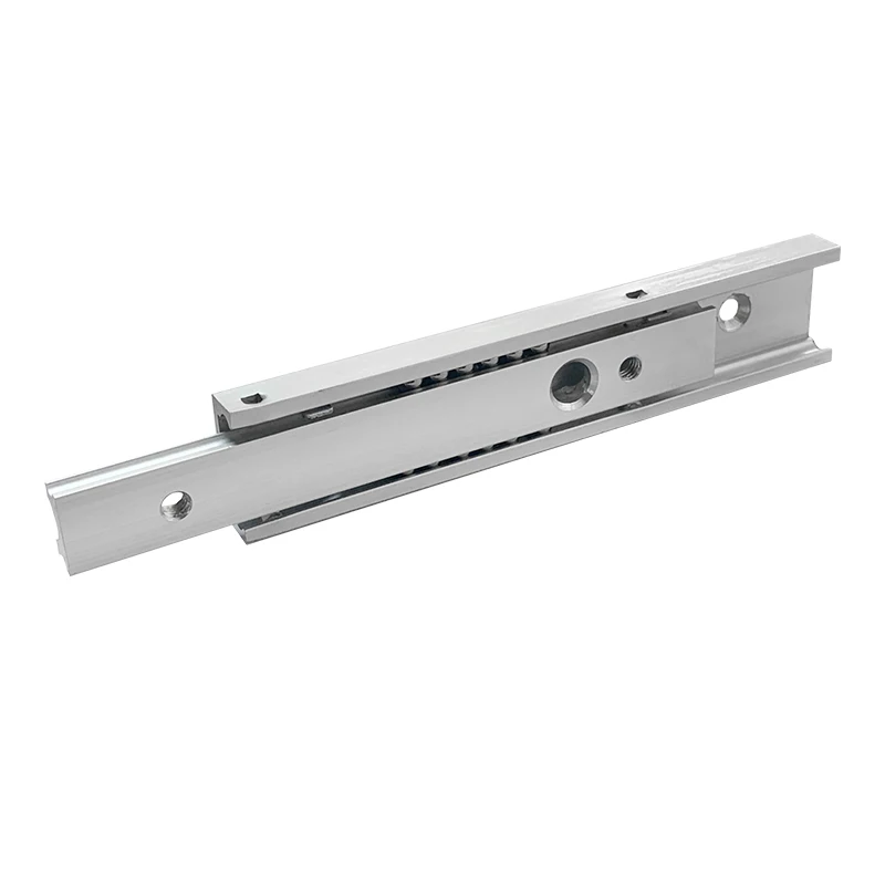 Truslide Drawer Slides Rails 20mm two sections aluminum Ball Bearing Slide Drawer