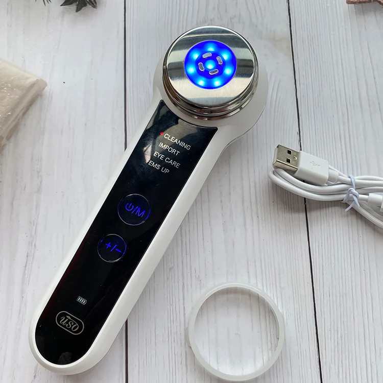 Private Label Handheld Microcurrent Face Lift Machine Beauty Instrument Device