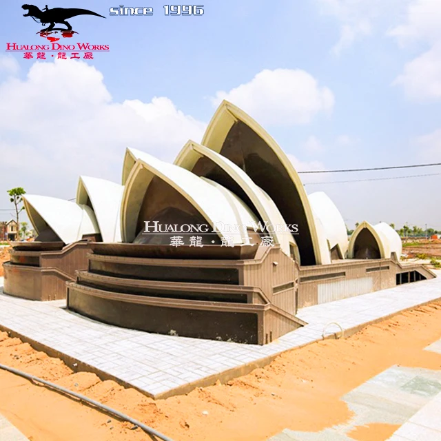 Outdoor Theme Park Decoration Waterproof Miniature Landscape