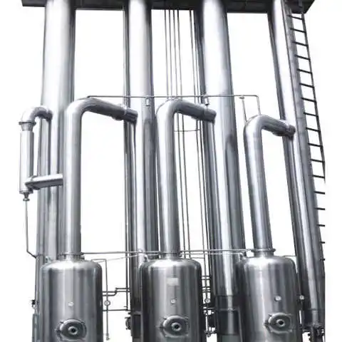 High efficiency fruit puree mango tomato paste forced circulation evaporator