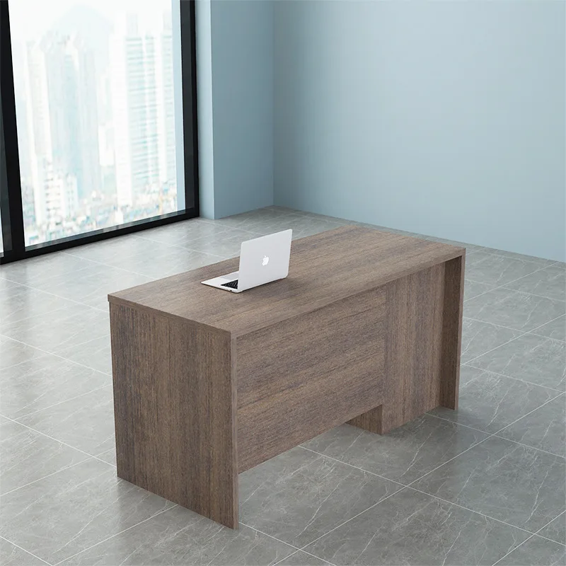 Home Office Wooden PC Study Corner Table with Layer Large Deep File Drawer  Composability  Cabinet Computer Desk