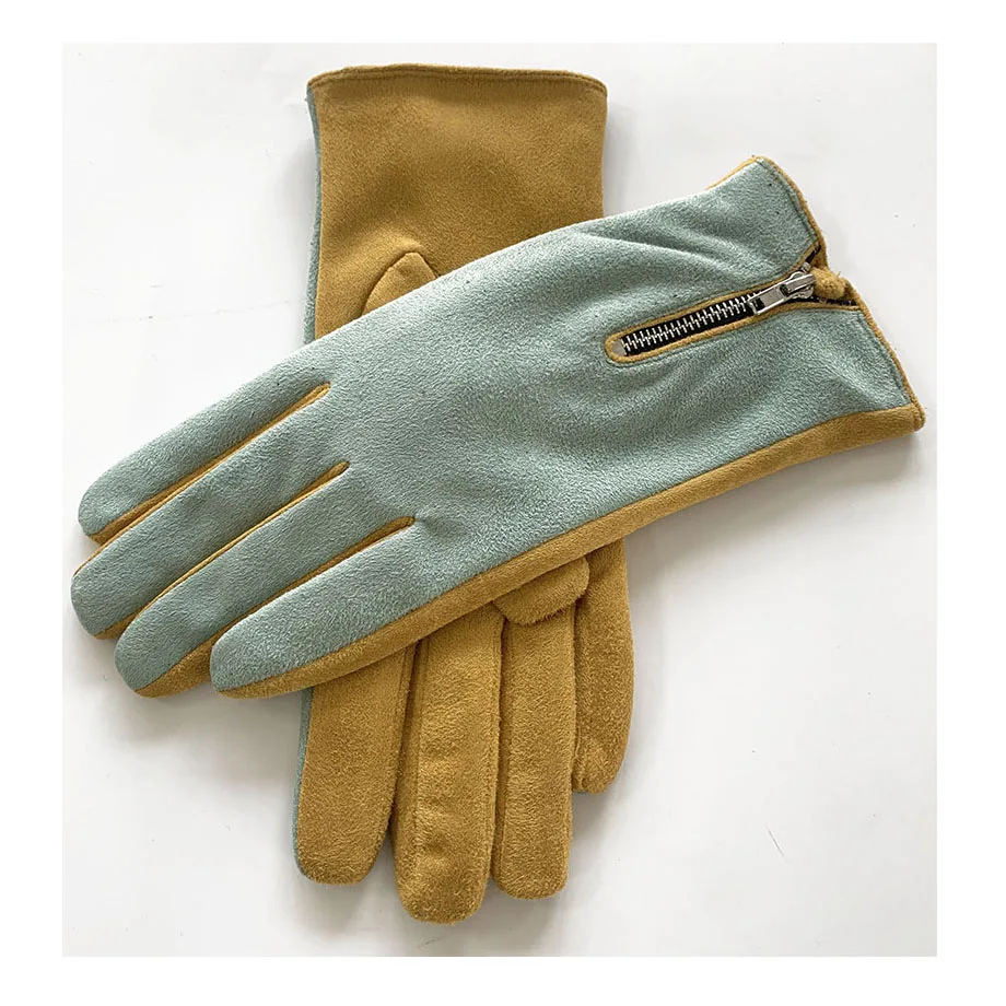 China manufacturer factory price ores bimetallic touring knit mittens  mittens touch screen mittens