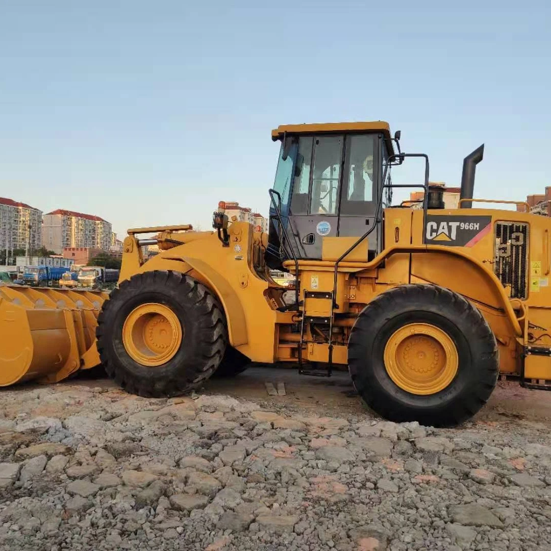 Б/у оригинальные фронтальные погрузчики Cat 966H б/у CAT фронтальный погрузчик гусеничный 966 низкая