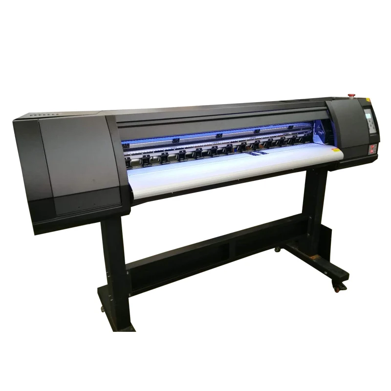 small digital eco solvent inkjet vinyl printer 1.3m printer