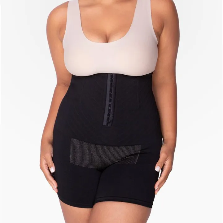 OEM ODM ручная пресс-форма для женская обувь на высоком толстом каблуке; Обхват талии до середины бедра стройнее Корректирующее белье кесарево сечение восстановление шорты
