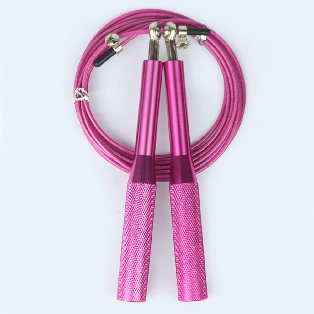 Quality Assurance Adjustable Fitness Gym Skipping Ropes Price Training Exercise Kids Steel Wire Skipping Rope