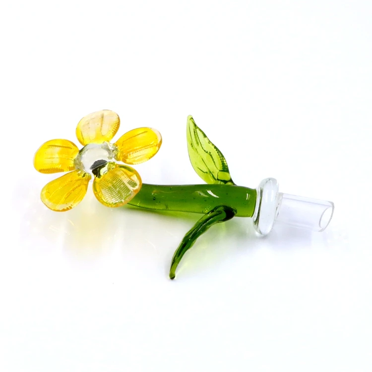 Murano Glass Sunflower Chandelier Light Parts Pendant Decoration