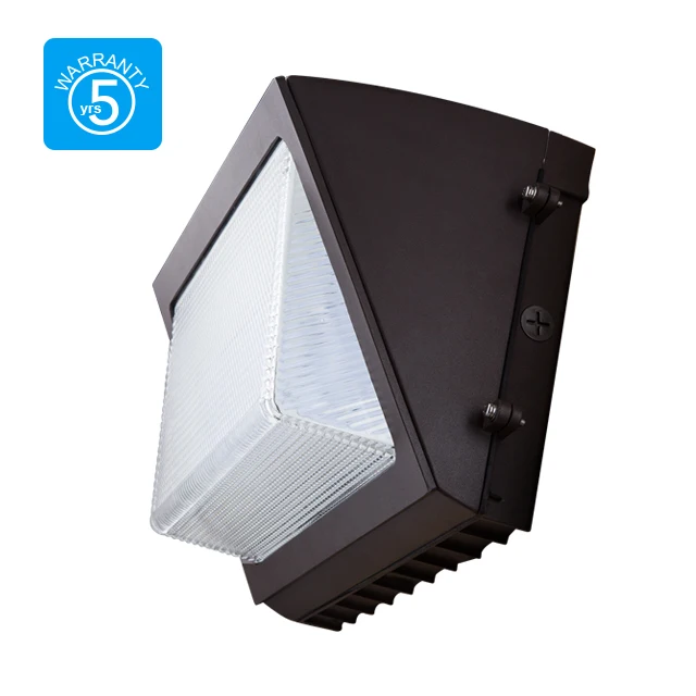 High Quality OEM Outdoor Wall Light Wall Mounted 65w Semi Full Cut-Off LED Wall Pack Lights With Sensor For Garden Hotel