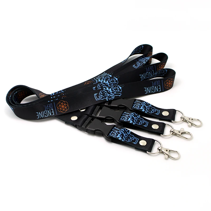 Neck Wrist Strap Rope For Mobile Cell Phone ID Card Badge Holder Woven Wholesale Lanyard