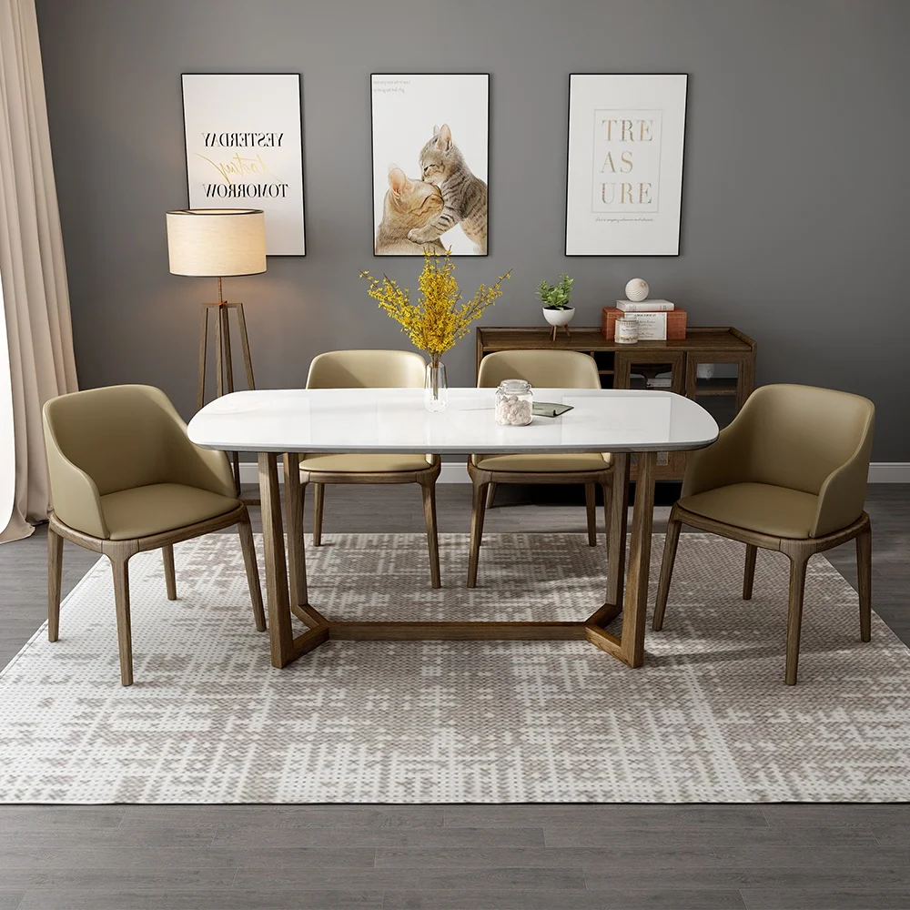 New Design Marble Restaurant Cafe Furniture Modern Coffee Table