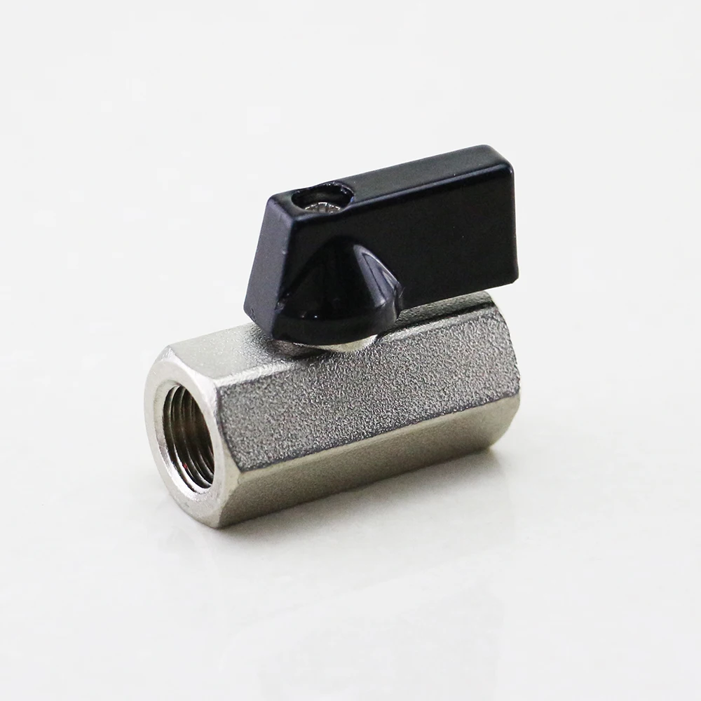 MBV-MF MBV-FF мини шаровой клапан в одну сторону G1/8 G1/4 G3/8 G1/2 Латунь о недорогом маленьком