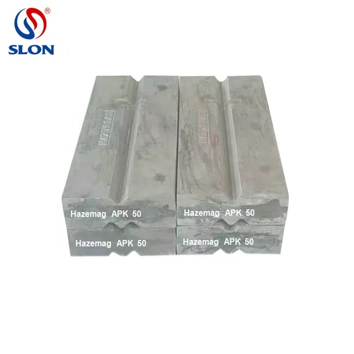 High Chromium wear parts blow bar for Rockster Rubble Master Hazemag APK40 APK50 APK70  impact crusher